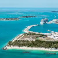 aerial view of key west Florida