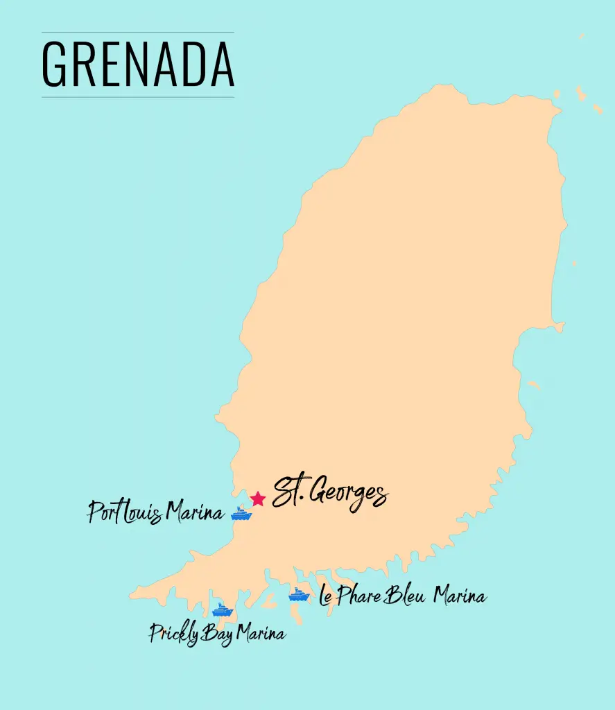 Marinas in Grenada