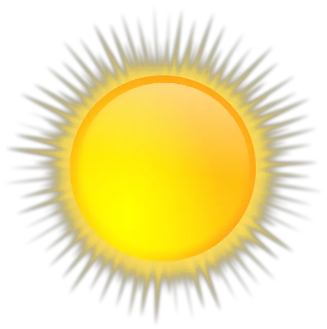 illustration of the sun