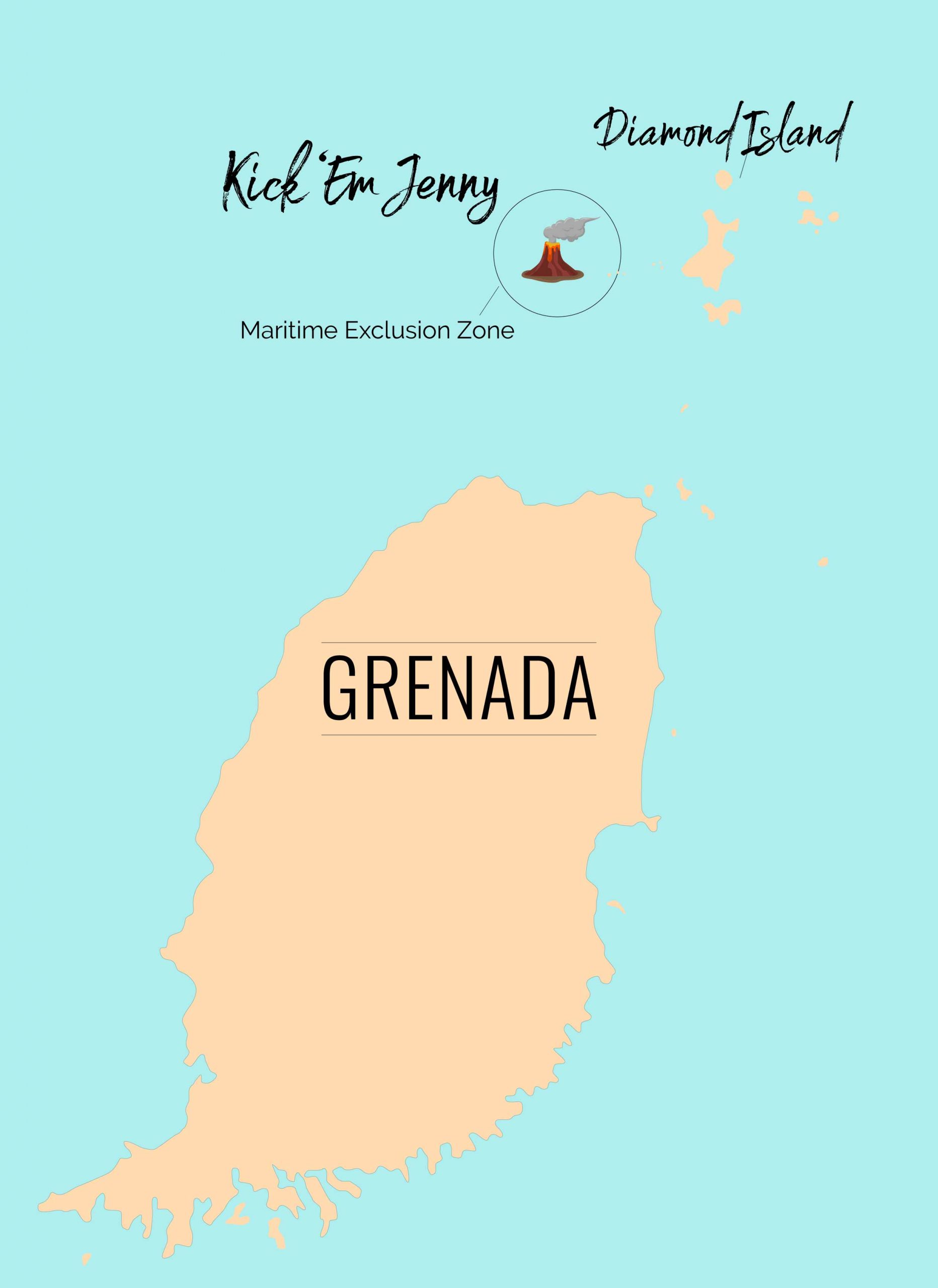Kick 'Em Jenny Grenada's kickAss underwater volcano Caribbean Authority