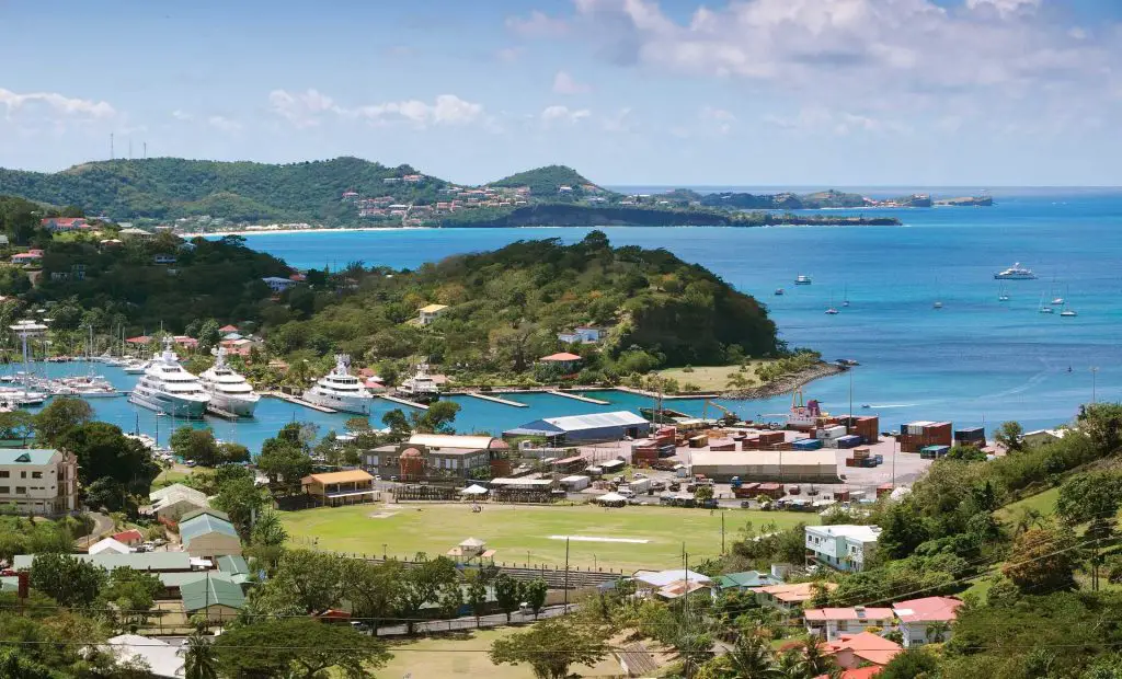 Harbor in Grenada