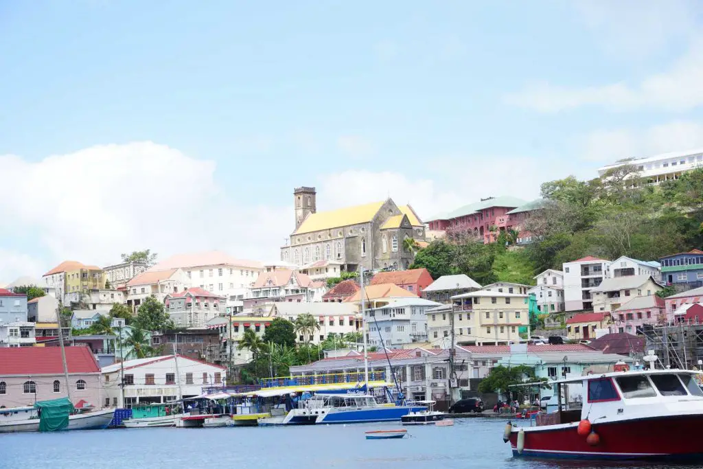 The Carenage in St. Georges, Grenada