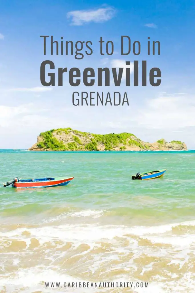 Pinterst pin of things to do in Greenville, Grenada